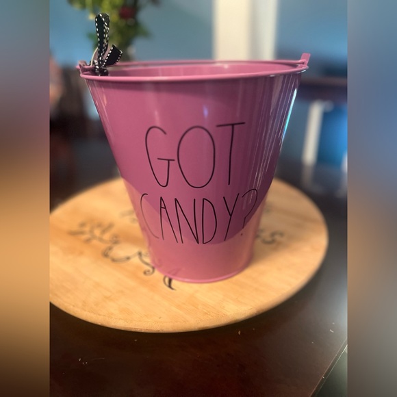 2 Rae Dunn “GOT CANDY?” NWT purple buckets - Picture 3 of 5